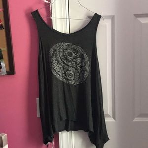 Rue 21 Gray tank top